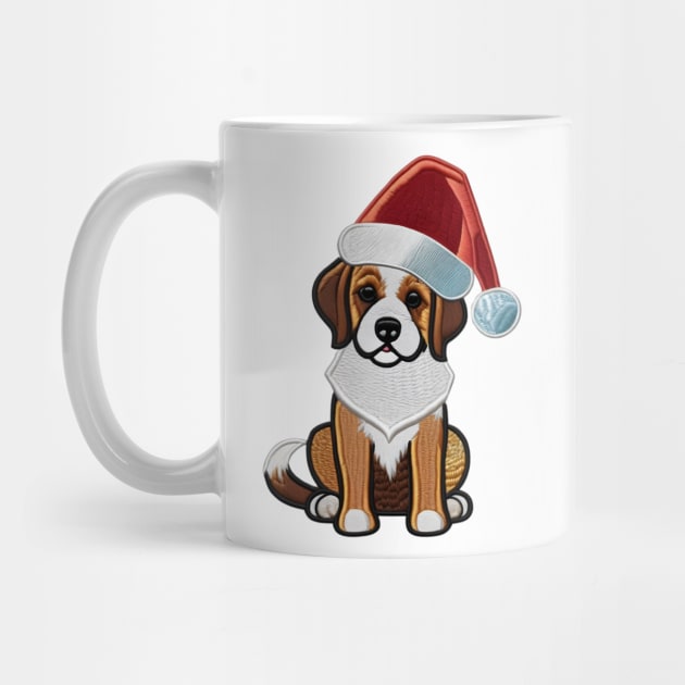 A Cute Chirstmas Dog by HappyDigitalPOD